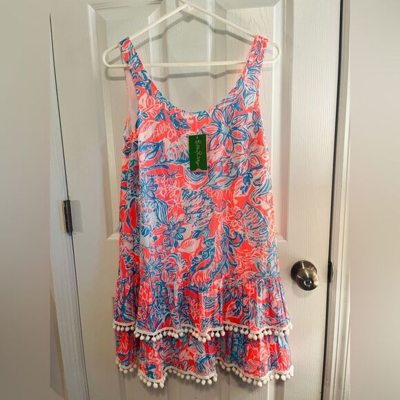 Lilly Pulitzer Floral Dress NWT - Picture 2 of 7